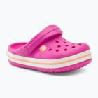 Dětské žabky Crocs Crocband Clog electric pink/cantaloupe