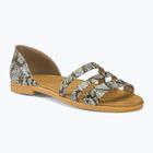 Dámské sandály Crocs Tulum Open Flat mushroom/stucco