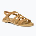 Dámské sandály  Crocs Tulum dark gold