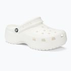 Dámské nazouváky Crocs Classic Platform Clog white