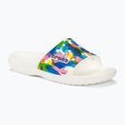 Nazouváky  Crocs Classic Crocs Bubble Block Slide white/multi