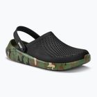 Nazouváky  Crocs LiteRide Printed Camo Clog black/multi