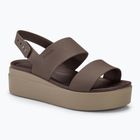 Dámské sandály Crocs Brooklyn Low Wedge mushroom/stucco