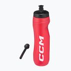 Láhev s brčkem CCM 900 ml red
