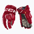 Hokejové rukavice  CCM Tacks AS-V SR red/white