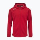 Pánská mikina CCM Locker Room Full Zip SR red