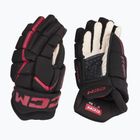 Hokejové rukavice  CCM JetSpeed FT680 SR black/red