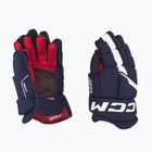 Dětské hokejové rukavice CCM Next JR navy/white