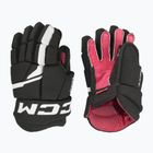 Dětské hokejové rukavice  CCM Next YTH black/white