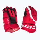 Dětské hokejové rukavice CCM Next YTH red/white