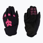 Dětské cyklistické rukavice Fox Racing Dirtpaw Jr black/pink