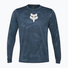 Pánské cyklistické tričko Longsleeve Fox Racing Ranger Tru Dri dark vintage blue