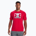 Pánské tričko Under Armour Boxed Sportstyle red/steel