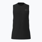 Pánské tréninkové tričko Under Armour Left Chest Cut Off Tank black/black