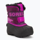 Dětské sněhule Sorel Snow Commander purple dahlia/groovy pink