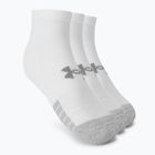 Under Armour Heatgear Low Cut sportovní ponožky 3 páry bílé 1346753