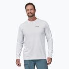 Pánské tričko Patagonia P-6 Logo Responsibili Longsleeve white