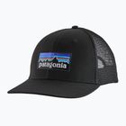 Kšiltovka Patagonia P-6 Logo Trucker black