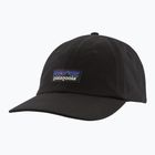 Kšiltovka Patagonia P-6 Logo Trucker black