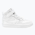 Dětské boty do vody Nike Court Borough Mid 2 white/white/white