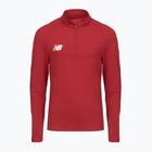 Dětská fotbalová mikina New Balance Training 1/4 Zip Knitted bordó NBEJT9035