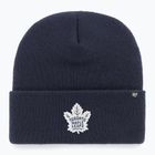 Zimní čepice 47 Brand NHL Toronto Maple Leafs Haymaker light navy