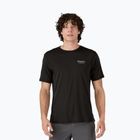 Pánské tričko Patagonia Cap Cool Merino Blend Graphic Shirt heritage header/black