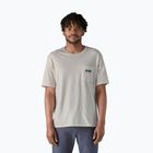 Pánské tričko Patagonia Daily Pocket Tee birch white