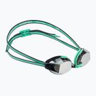 Dámské plavecké brýle TYR Blackops 140 Ev Racing Mirrored silver/ mint/ black