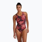 Dámské jednodílné plavky TYR Durafast Elite Radiant Flare Maxfit red