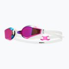 Plavecké brýle TYR Stealth-X Performance Mirrored pink/white