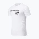 Pánské tričko New Balance Classic Core Logo bílé