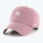 Kšiltovka 47 Brand MLB New York Yankees Base Runner CLEAN UP mauve