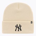 Zimní čepice 47 Brand MLB New York Yankees Haymaker natural