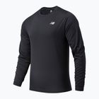 Pánské tričko longsleeve   New Balance Core Run black