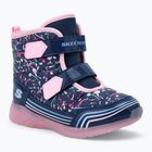 Dětské sněhule SKECHERS Illumi Brights Power Paint navy/pink