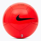 Fotbalový míč Nike Pitch Team bright crimson/black velikost 3 