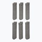 Ponožky Nike Everyday Cushioned 6 párů carbon heather/black