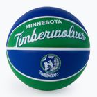 Mini basketbal Wilson NBA Team Retro Mini Minnesota Timberwolves zelená WTB3200XBMIN