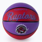 Wilson NBA Team Retro Mini Toronto Raptors Basketball Red WTB3200XBTOR