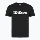 Dámské tenisové tričko  Wilson Team Graphic Script W black script