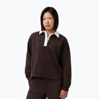 Dámská mikina Sweaty Betty Revive Rugby espresso brown