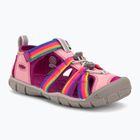 Dětské trekingové sandály Keen Seacamp II CNX růžovo-barevné 1027421
