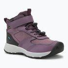 Dětské turistické boty KEEN Skua Mid WP black plum/plum perfect