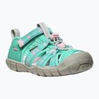 Dětské sandály KEEN Seacamp II CNX aqua/giggle pink