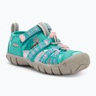 Dětské sandály KEEN Seacamp II CNX aqua/giggle pink