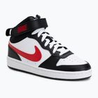 Boty  Nike Court Borough Mid 2 white/white/black/university red