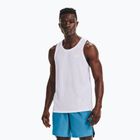 Pánské běžecké tílko Under Armour Streaker Singlet bílé 1361468-100