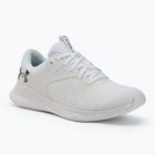 Dámské sportovní boty Under Armour W Charged Aurora 2 white/white/metallic warm silver