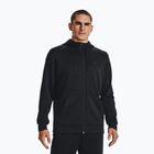Pánská mikina Under Armour Fleece FZ Hoodie black/black